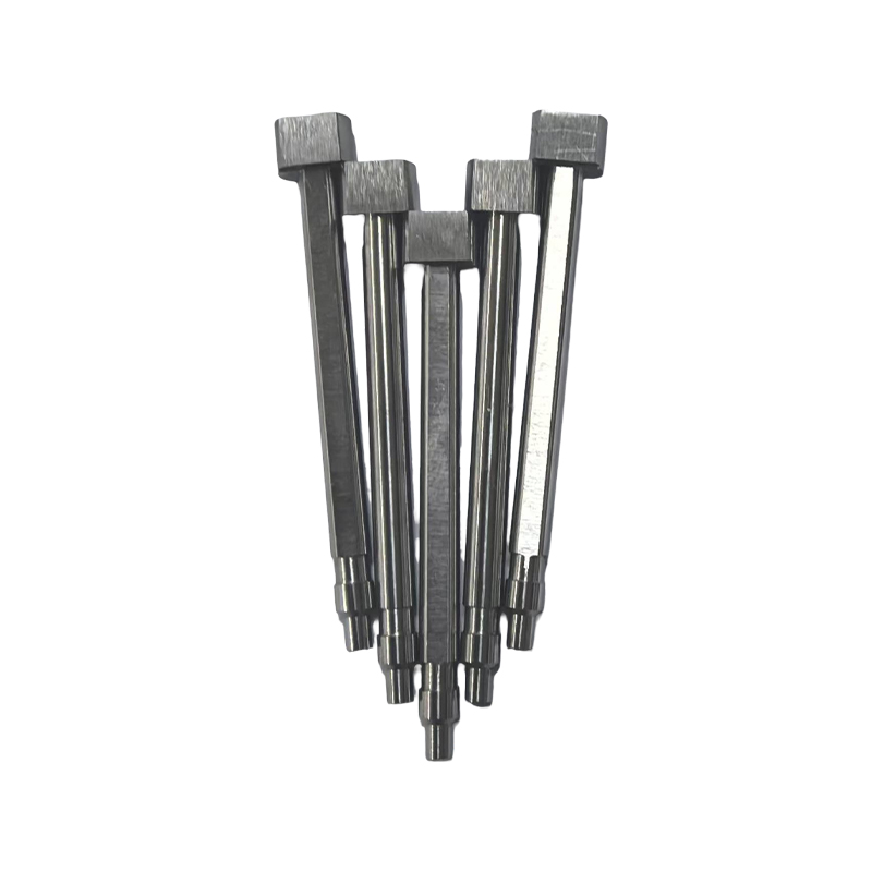 How does the tiny back mold pin support the stability and efficiency of precision molds?