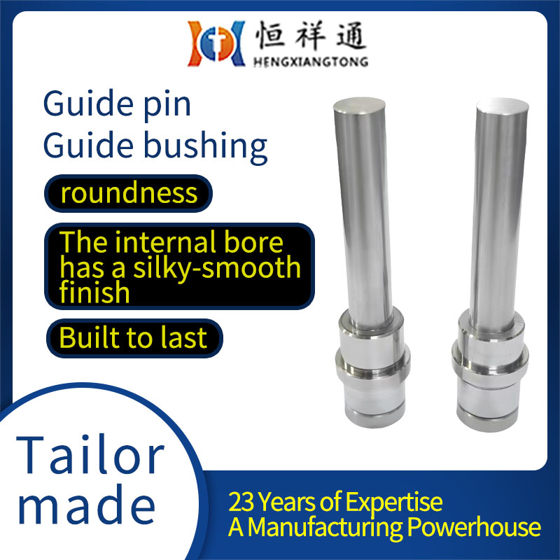 How to control surface roughness parameters during the machining of guide pins and guide bushings for mold parts?